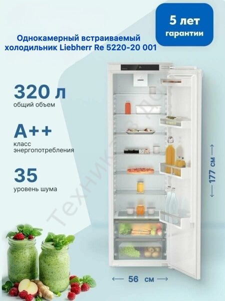 Однокамерный холодильник Liebherr Re 5220-20 001